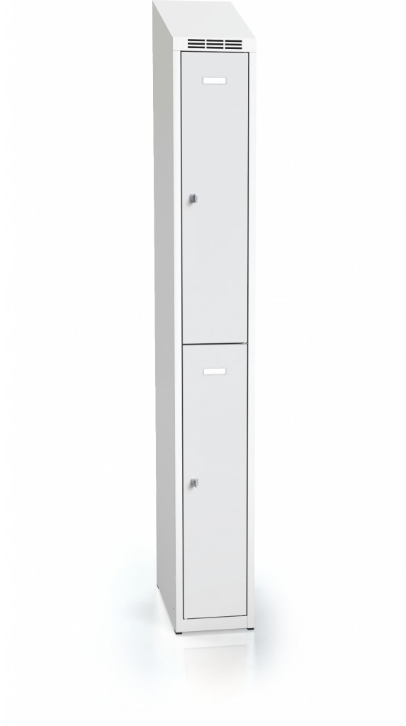 Geteilte Kleiderschränke ALDUR 1 mit abgeschrägten Deckel 1995 x 250 x 500